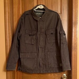 Eddie Bauer Men's Barn coat M65  Military Jacket Dark green large
